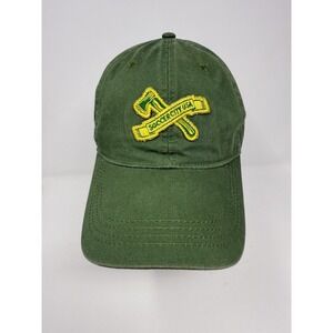 Soccer City USA Portland Dutch Bros Coffee Green Cotton Strapback Dad‎ Hat Cap